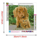 5D DIY Full Drill Diamond Painting Animals Cross Stitch Kit Wall Art (W241)