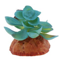 2PCS Aquarium Fish Tank Plants Succulents Reptile Hideaway Decoration - Reptile