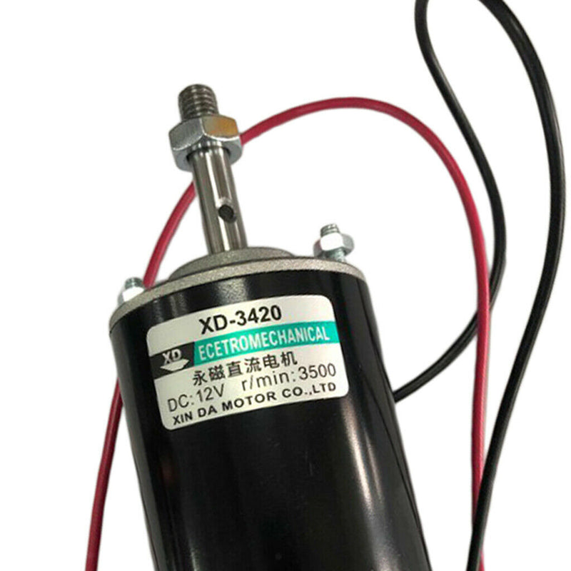 12V 30W 6000RPM CW/CCW Permanent Magnet Electric DC Motor for Machines