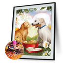 Mosaic Decor Full Drill Diamond Painting DIY Bead Art (WX686 Bone Dog) A