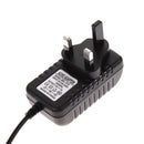 AC 100-240V Converter Adapter DC 5.5 x 2.5MM 12V 1A 1000mA Charger UK Plug A
