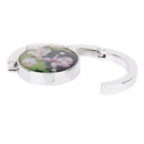 Handbag hanger Lotus pattern floral handbags folding purse hanger holder ho