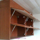 Door Lift Pneuatic SupportHydraulic Gas Spring Stay for  Cabinet White