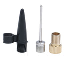 3Pcs Inflator kit for air frame pump needles adaptor bikes sports ball.JClj