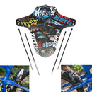 1pc Black Mountain Bike Fender Bicycle Front Rear Mudguard 26.5 x 27.5cm JR