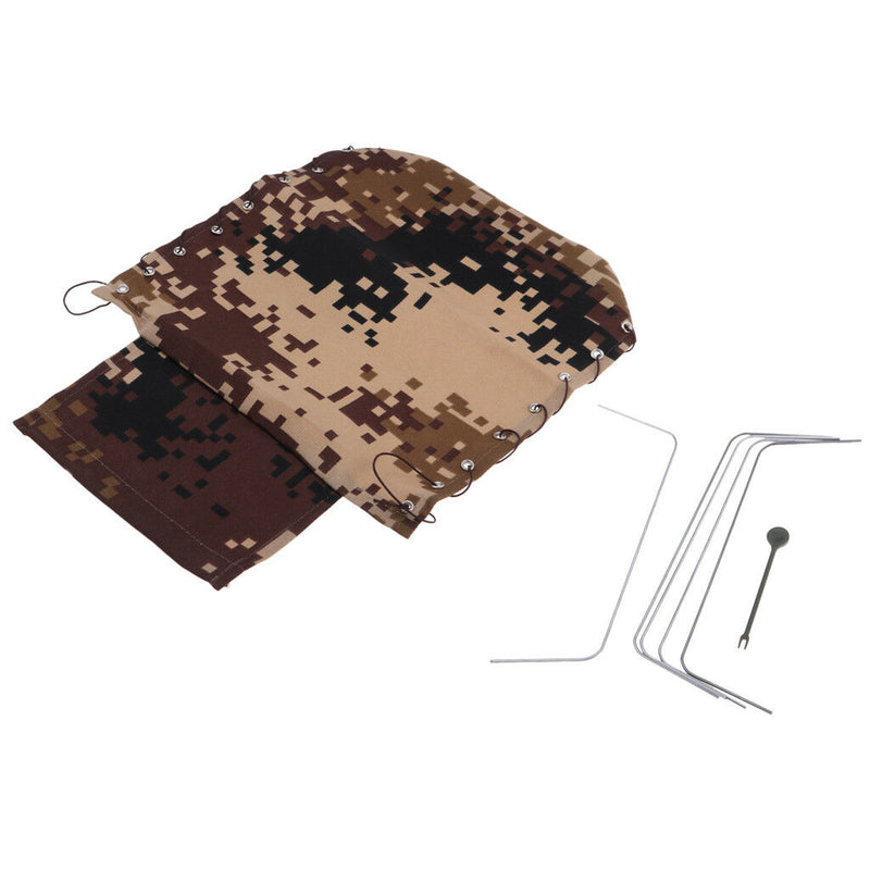 Canvas Truck Hood Cover for RC 1/16 WPL B-24/B-16 Truck Upgrade Accessory