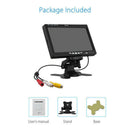 12V-24V 7 inch TFT LCD Color HD Monitor for Car CCTV Reverse Rear View Back