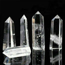 Clear Quartz Crystal Point Natural Wand Specimen Reiki Healing Stone 60-70mm AU.
