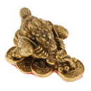 Traditional Money Lucky Fortune Three Legged Frog Toad Ornament Gift_S