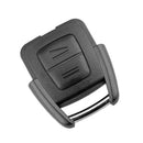 Car Remote Key Shell Replacement 2 Buttons for Vauxhall Opel Astra Zafira Black