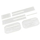 6Pcs Acrylic DIY Moldeling Template Set Leather Bag Pattern Leather Craft