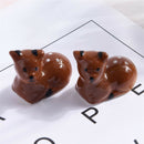 Cute plum shape ceramic chopsticks holders chopstick spoons fork stand shelf BX