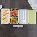 Double Layer Lunch Box Food Storage Container Microwave Oven Bento Boxes Di