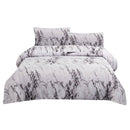 3pcs/set Marble Bedding Set Comforter Cover Pillow Cover Polyster Queen
