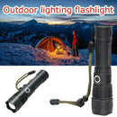 New XHP50 Powerful LED Flashlight USB Zoom Torch XHP50 Aluminum Flashlight F4T5