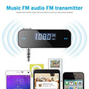 3.5mm Music Audio FM Transmitter Wireless In-car Transmitter for Car Radio A