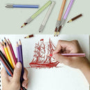 1pc Metal Pencil Lengthened Extender Holder Random Color Hot E8F7 L7H2