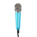 Mini Condenser Microphone with 3.5mm Plug Mobile Phone and Mic Stand A