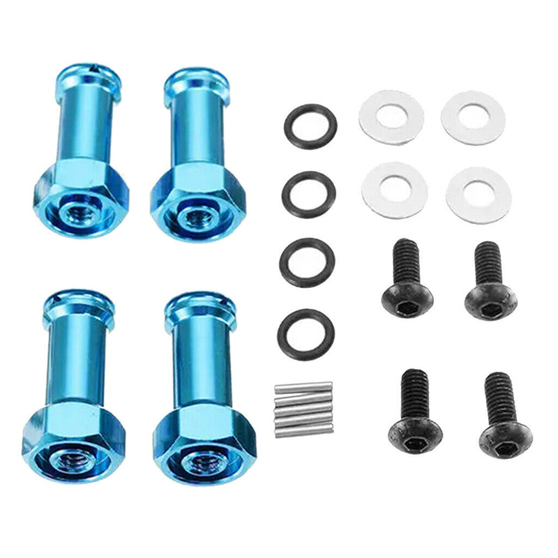 12mm Wheel Hex Hub Extension Adapter for 1/14 Wltoys 144001 Blue