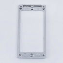 1Pc Metal flat humbucker pickup mounting ring frame for guitME