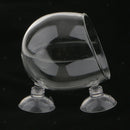 5Pcs Aquarium   Tank Glass Live Plant Cup Pot Crystal Red Shrimp Holder