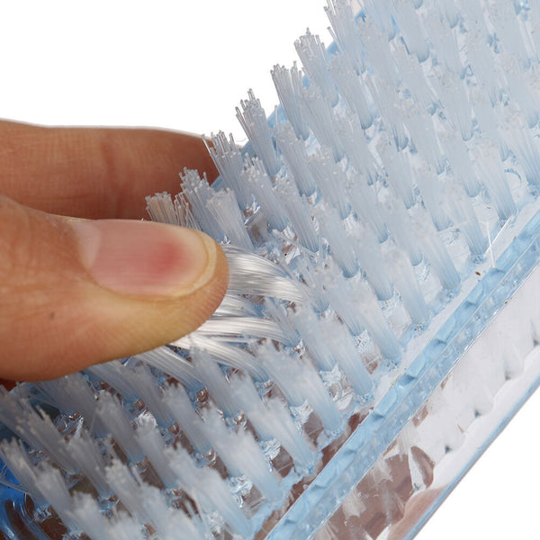 Double sided nail cleaning brush clean scrubber scrubbing bristles manicure   Pg