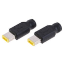 Round Jack to Square End Adapter for IBM Lenovo Thinkpad Laptop Power Cord 5 Hn