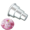 DIY Mini 3-Tier Cupcake Pudding Chocolate Cake Mold Baking Pan Mould Party tetT5