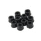10x 17*10mm Round Cabinet Black Rubber Instrument Case Feet Foot Circular JR