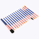 15pcs Makeup Brushes Kit Wood Handle Eyes Face Cosmetic Beauty Pens (189) A