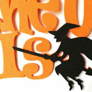 Halloween Ornaments Letter The Witch Is In Hanging Decoration Indoor/Outdoo S1E3