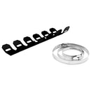 25cm Exhaust Pipe Protector Guard Heat Shield for 2 Stroke Motorcycle Black