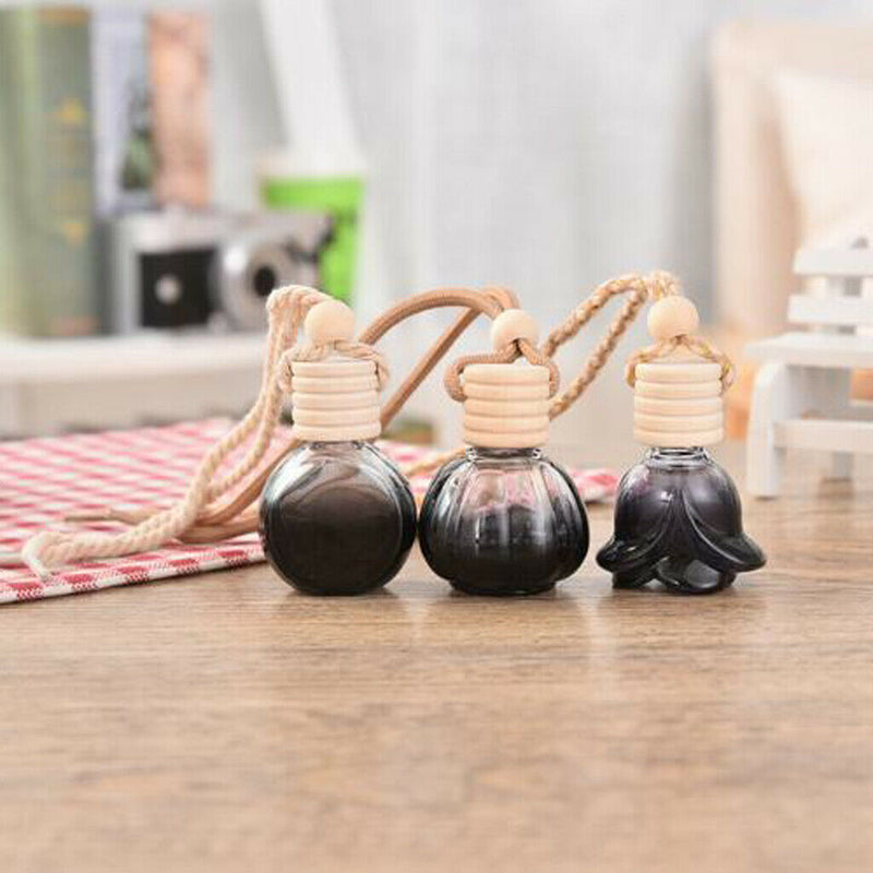 25x Fragrance Bottle Dispenser Holder With Rope 10ml For Car Ornament Ball