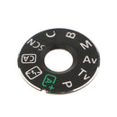 Top Cover Function Dial Mode Interface Cap Repair for Canon EOS 70D Camera