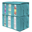 Non-Woven Fold Storage Box Quilt Storage Wardrobe Clothes Storage Dustproof