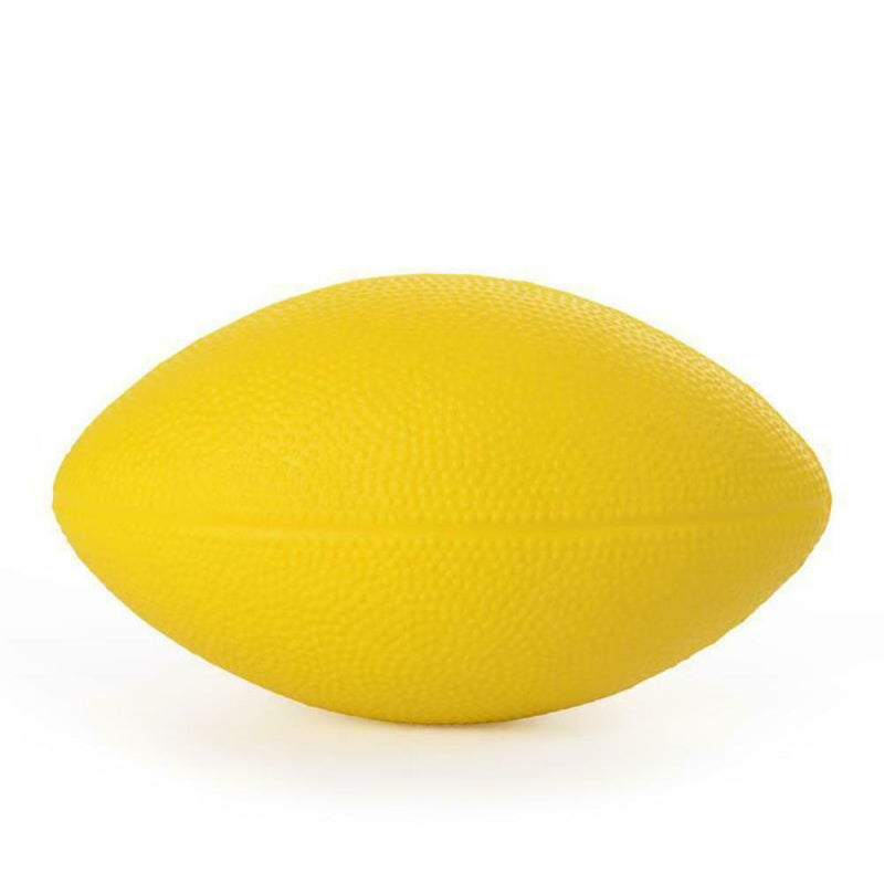Mini Soft PU Foam Material Brown Anti-stress Rugby Soccer Squeeze Ball