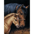 5D DIY Full Drill Diamond Painting Horse Embroidery Mosaic Craft Kit (w573)