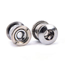 4pcs Crankset Bolts Crank Bolts Crank Screws Nuts for Double Crankset S Gw