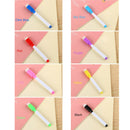 8X Whiteboard Marker Pen White Board Erasable Dry-Erase Mark Sign Bullet Tip Ink