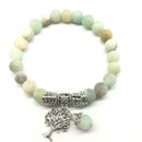 Women Men Natural Stone Bead Bracelet Pendant Elastic Bracelet 2019 Super 2019