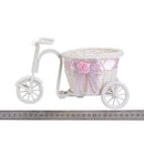 5X(Handmade Tricycle/Bike Flower Basket for Flower Vase and Storage Decora D9I2)