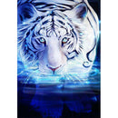 5D DIY Full Drill Diamond Painting Tiger Embroidery Mosaic Craft Kit (W583)