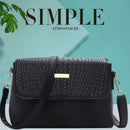 Fashion Leather Messenger Bags Women Shoulder Mother Simple Flap Handbag