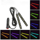 Car RGB LED Strip Light Styling Decorative Atmosphere Lamps Car Interior Lightâ„–[