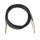 6.35Mm Male To Male Trs Stereo Audio Electric Guitars Cable With Metal Hous T1K4