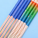 1PC DIY Cute Wooden Rainbow Color Pencil For Kid School Painting Drawing Student