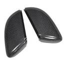 Side Mirror Covers Caps(Carbon Look)Replacement Carbon Mirror Caps For Golf