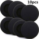 50mm Foam Ear Pad Cover Earphone Earpad Headphone Headset Cover Cap - 10Pack.