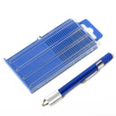21 pcs Mini Twist Micro-Drill Bits Set & Aluminum Hand Drill & Case For Hobby