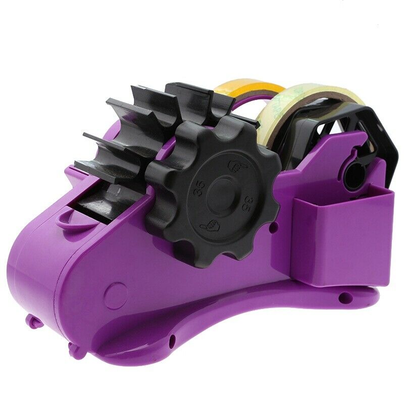 Semi-Automatic Tape Dispenser With 35Mm Fixed Length Tape Cutter Desktop Of K5K1